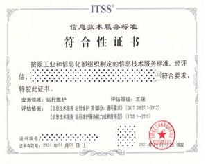 itss體系認(rèn)證